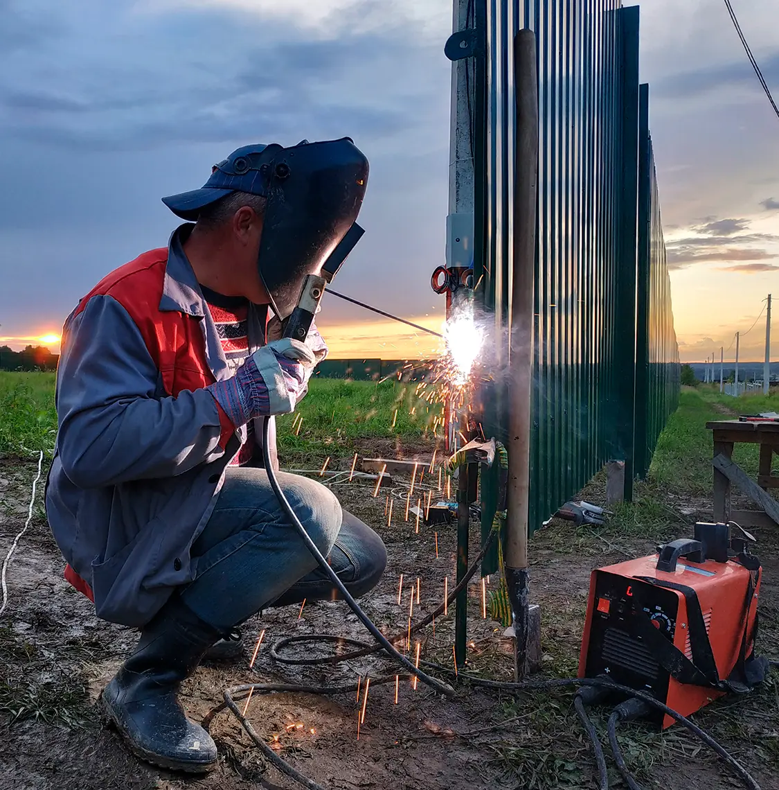 welding fence